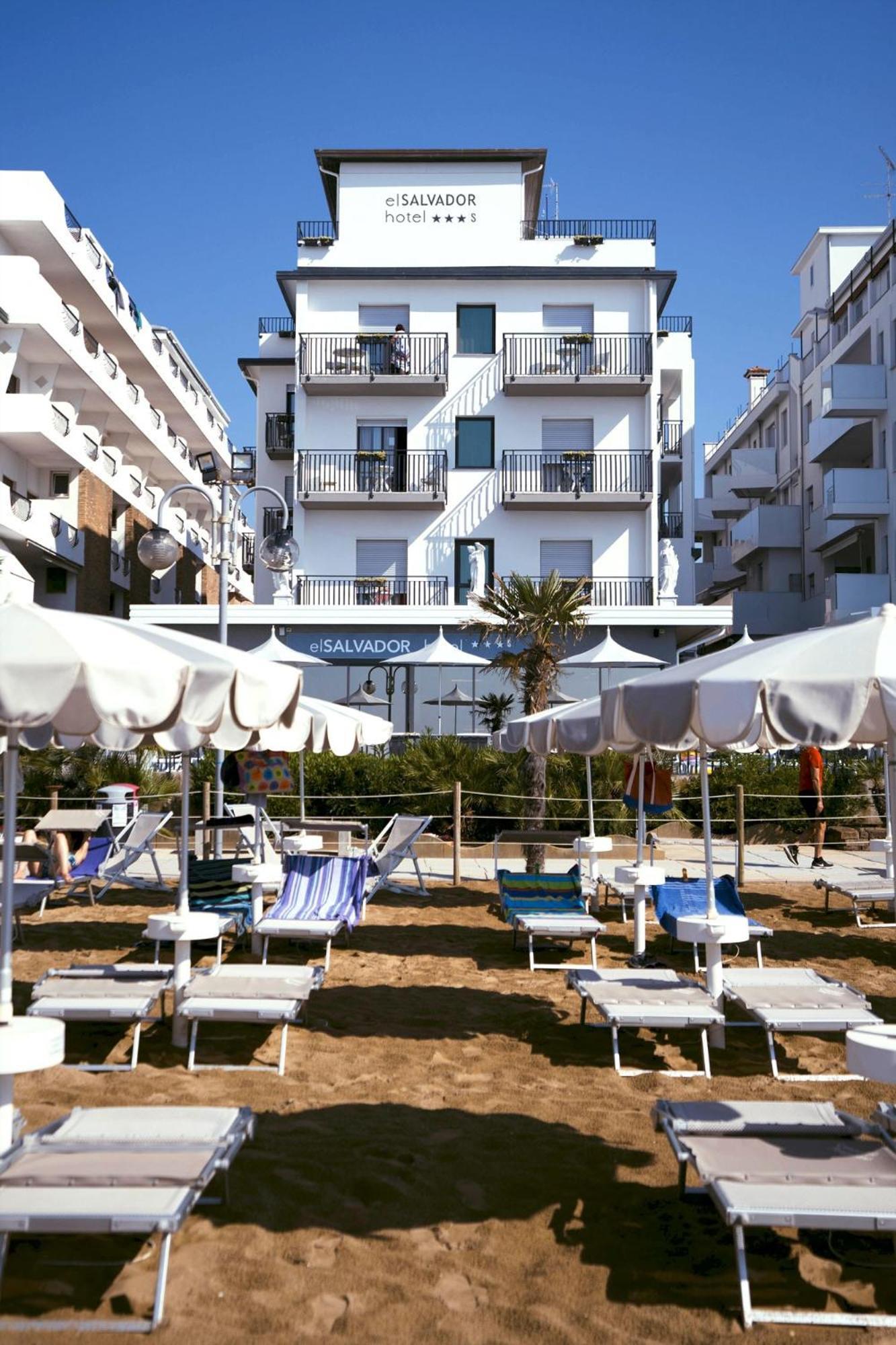 Hotel El Salvador Frontemare Piscina Riscaldata Lido di Jesolo Dış mekan fotoğraf